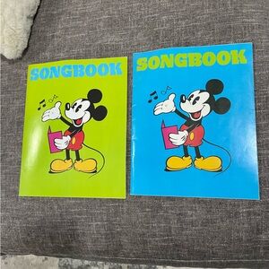 Disney Mickey Mouse Songbook Set - Green and Blue
